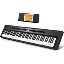 Dep-20 Beginner Digital Piano 88 Key Full Size Weighted Keyboard, Portable Elect - £468.21 GBP