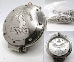 Windy Chronograph Time Pocket Watch Clock running 2007 Used Rare - £85.85 GBP