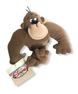 Disney Store Ape Mini Bean Bag Plush 8&quot; George of the Jungle w/ Tags - £7.09 GBP