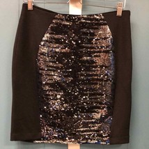 Bebe Addiction stretchy mini skirt with sequins size L - £34.42 GBP