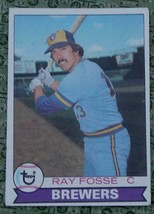 Ray Fosse, Brewers,  1979 #51  Topps  Baseball Card GDC - GREAT CARD - £2.35 GBP