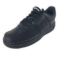 Nike Air Force One PS DH2925 001 Little Kids Black Sneakers Leather Size... - $59.99