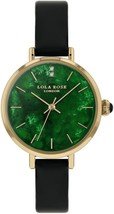 Lola Rose LR2174 Green Dial Leather Strap Watch for Women - $115.00