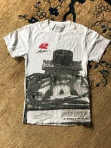 Chase Authentic NASCAR Men’s #42 Chevrolet ECR Engines White T-Shirt Size M - £23.29 GBP
