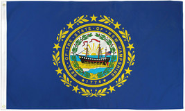 New Hampshire Flag 2x3ft Flag of New Hampshire New Hampshirite Flag 2x3 Pride NH - £10.19 GBP