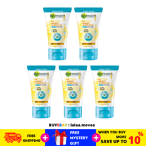 5x90ml Garnier Bright Complete 3-in-1 Anti Acne Foam Facial Wash Deep Cleaning - $56.23