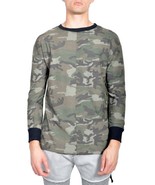 Mens Casual Long Sleeve Camo T-Shirt Tops - €37,47 EUR