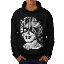 Wellcoda Famous Celebrity Mens Hoodie, Zombie Casual Hooded Sweatshirt - £26.25 GBP+