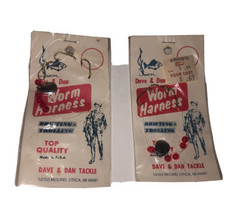 Dave &amp; Dan Vintage Set Of 2 Worm Harness  - £3.80 GBP