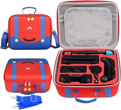 Mario Carrying Case For Nintendo Switch - Compatible With Switch Oled, P... - £40.00 GBP