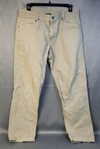 The North Face Pants Mens Size 38X33 Khaki Canvas Outdoor Hiking Chino - $20.19