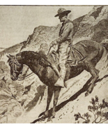 1923 Rodney Thomson Military Art Print Drawing Antique Ephemera 5.25 x 4... - $183.98 MXN