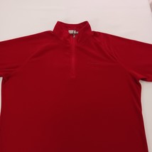 Columbia XM6441 Men's Red 1/4 Zip Fleece Pullover Sweatshirt Size XL image 13