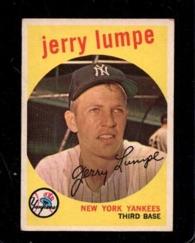 Primary image for 1959 TOPPS #272 JERRY LUMPE VG+ YANKEES *NY13265