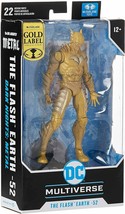 Dc Multiverse - Flash Earth 52: Dark Nights Metal Gold Label Action Figure By M - £30.19 GBP