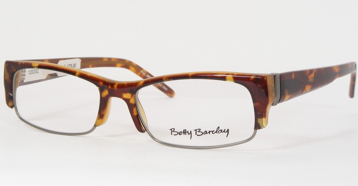 Betty Barclay BB2047 660 Demi Brown UNIQUE EYEGLASSES GLASSES FRAME 52-1... - $115.83