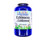 200 Capsules Echinacea + Goldenseal Root 900mg Immune Cleanse Support Co... - $17.01