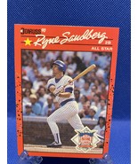 Ryne Sandberg 692 1990 Donruss Baseball Card Error - $2,299.82 MXN