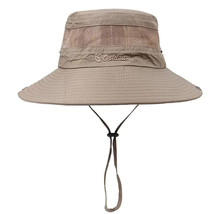 Women&#39;s Dark Beige UV-Proof Breathable Fishing Bucket Hat - £10.07 GBP