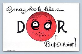 I May Look Like a Dear But I Haint! UNP F. A. Moss Comic DB Postcard Postcard M2 - £9.95 GBP