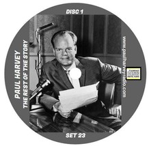 Paul Harvey (Set 23) The Rest of the Story 100 Episodes on 5 Audio CDs - $29.99