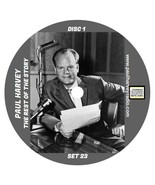 Paul Harvey (Set 23) The Rest of the Story 100 Episodes on 5 Audio CDs - $29.99