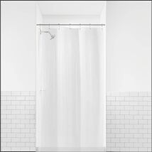 Threshold PEVA Shower Liner Clear Medium Weight Grommet Top 54x78 - $40.80 MXN