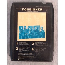 1978 Foreigner 8 Track Cassette Tape Self-Titled Double Vision - £3.95 GBP