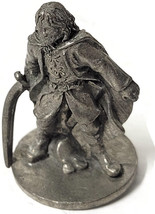 1&quot; Pewter Lord of the rings figure NLP Inc. Vtg. - $12.86