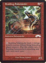 Mtg x2 Scalding Salamander (Exodus) Mint + Bonus! - £0.79 GBP