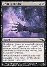 Mtg Grim Reminder (Mirrodin) Mint + Bonus! - £0.78 GBP