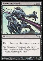 Mtg x2 Barter In Blood (Mirrodin) Mint + Bonus! - £0.77 GBP