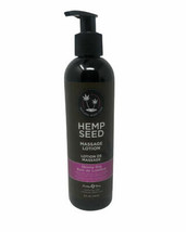 Earthly Body Hemp Seed Massage Lotion Skinny Dip Bain de Lumiere 8 oz - £14.34 GBP