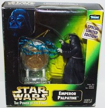 Star Wars POTF Emperor Palpatine Ltd Ed Action Figure w Coin 1998 Kenner... - £3.91 GBP