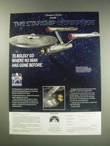 1991 The Franklin Mint Ad - Star Trek Starship Enterprise - £14.81 GBP