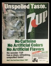 1983 7-Up Lemon-Lime Flavored Soft Drink Circular Coupon Advertisement - $18.95