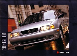 1996 Suzuki ESTEEM sales brochure catalog 96 US GL GLX - £4.69 GBP