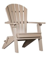 4 SEASON ADIRONDACK CHAIR - Classic Folding Fan Back with Cup Holder AMI... - $8,766.94 MXN