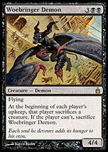 MTG x4 Woebringer Demon (Ravnica) MINT + BONUS! - $2.50