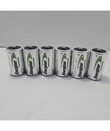 6 x Energizer Rechargeable D Size batteries Recharge Power NiMH 2500mAh ... - $404.92 MXN