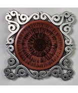Single Vintage Decorative Coaster Twisted Metal Brown Disc Core 5&quot; Earth... - €13,02 EUR