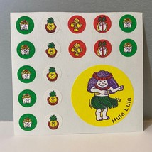Vintage CTP Scratch ‘N Sniff Pineapple Stickers 1/2 Sheet - £9.43 GBP