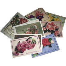 Vintage Lots of  Flower Postcards - £22.15 GBP