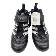 Adidas Grid Iron 3/4 D Football Cleats Black / White Size 10 New Floor M... - $49.49