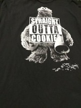 Sesame Street Cookie Monster Straight Outta Cookies NWA T Shirt Mens Large  - £18.21 GBP