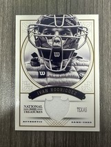 2012 Panini National Treasures /99 Ivan Rodriguez #132 HOF - $19.95