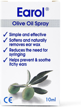 Earol Ear Wax Remover Olive Oil Spray 10 Ml - £14.23 GBP