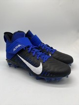 Nike Alpha Menace Pro 2 Mid Football Cleats Blue/Black BV3945-400 Men&#39;s ... - $84.95