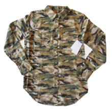 NWT Equipment Signature Slim in Kelp Camouflage Camo Silk Button Down Shirt S - £71.74 GBP
