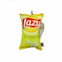 *New* Spot Fun Food *Lazy Doggies* Toy Bag Of Chips For Dogs Irresistible Fun! - £9.35 GBP